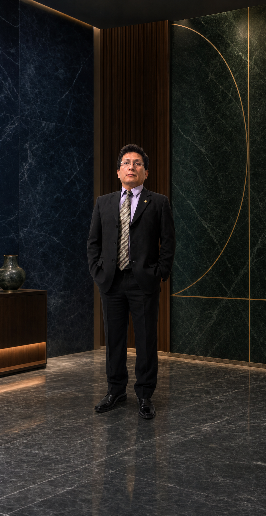 Retrato institucional de Fernando del Villar
